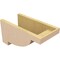 Ekena Millwork 8"W x 16"D x 8"H Wide Alpine Rough Cedar Woodgrain TimberThane Corbel, Primed Tan CORUR08X16X08ALPRCPR - alternate 2